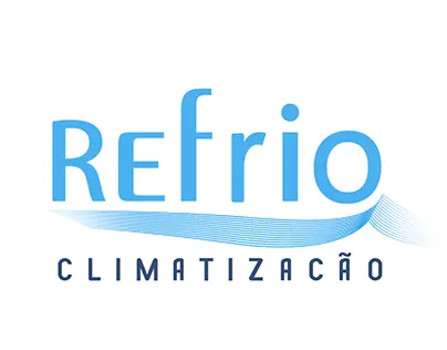 Logotipo da Refrio Climatização
